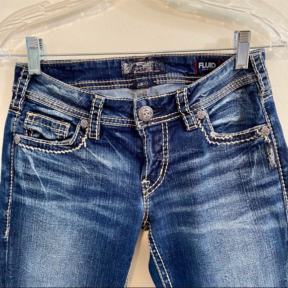 Silver skinny jeans - Picture 4 of 10